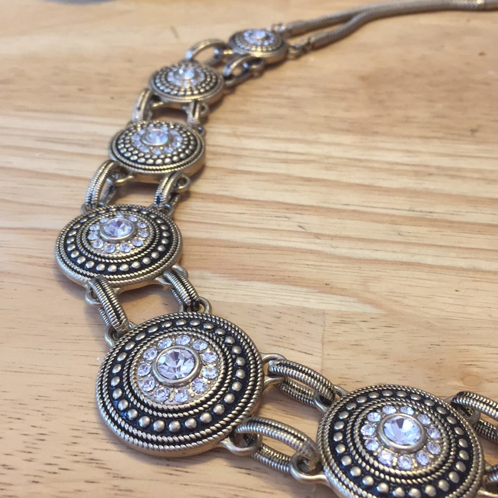 Lia Sophia Tudor gold necklace